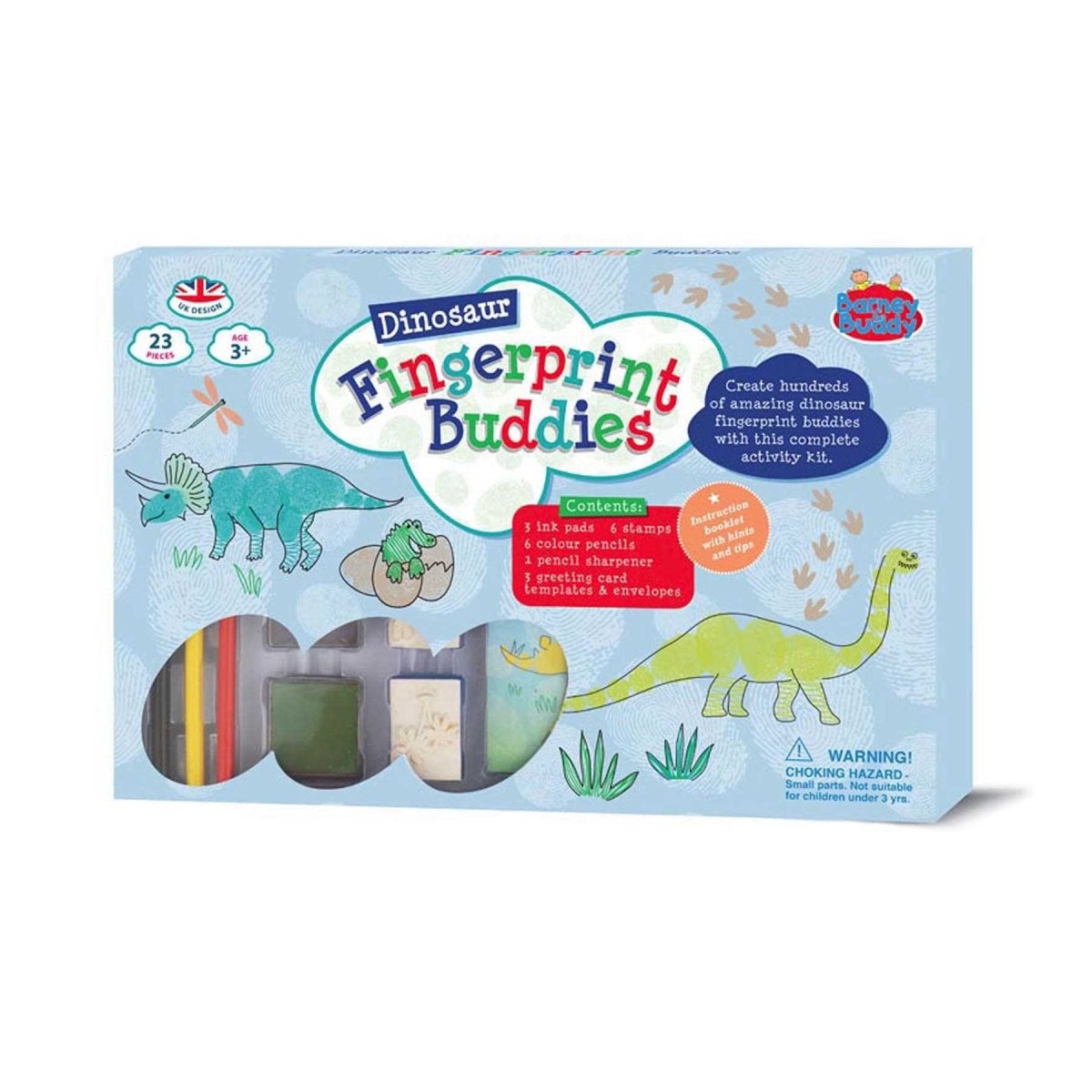 4M Fingerprint Buddies - Dinosaur - I Want That Present