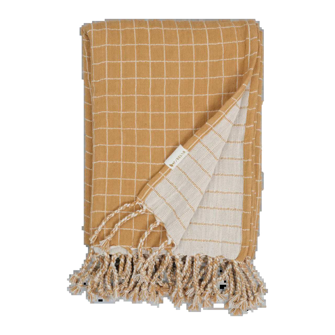 Fabelab Baby Blanket & Teddy -  Ochre