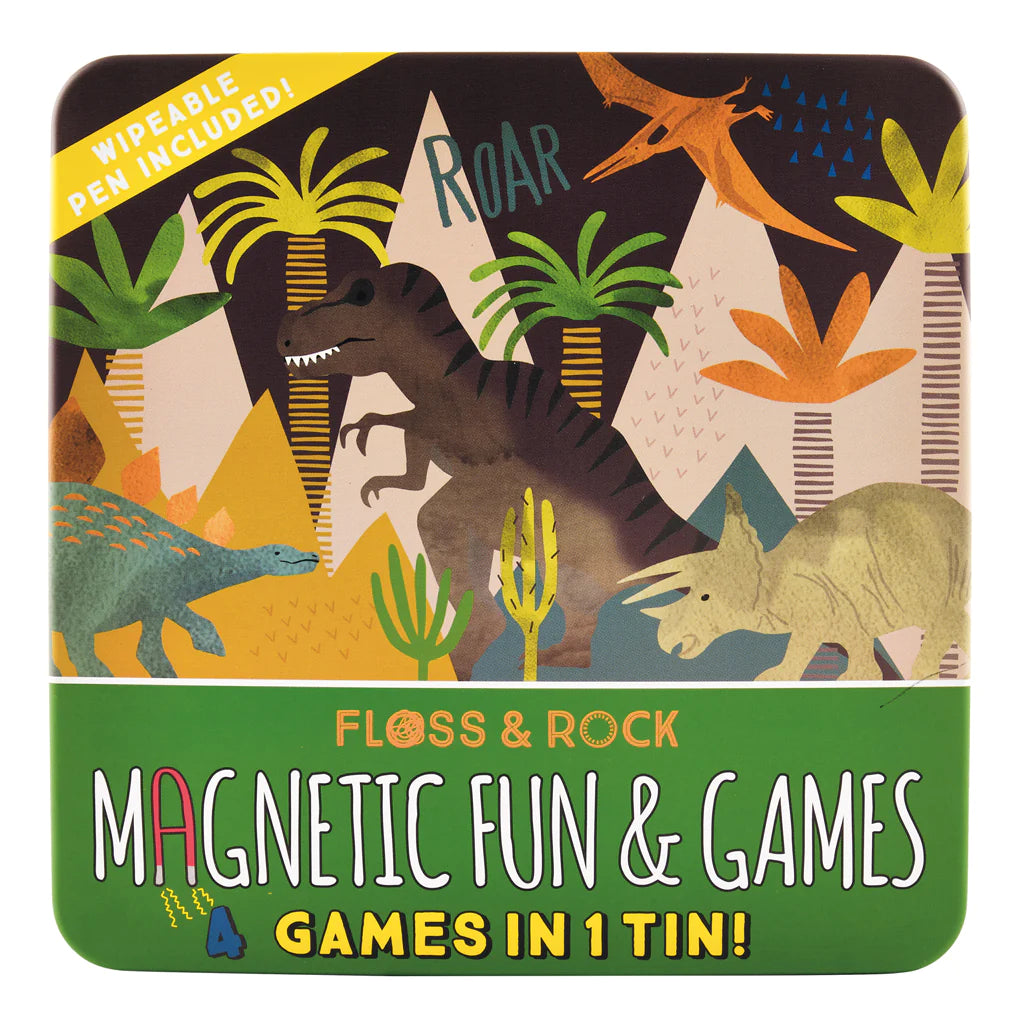 floss and rock dinosaur magnetic games compendium