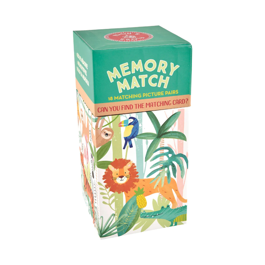 floss and rock jungle memory match game