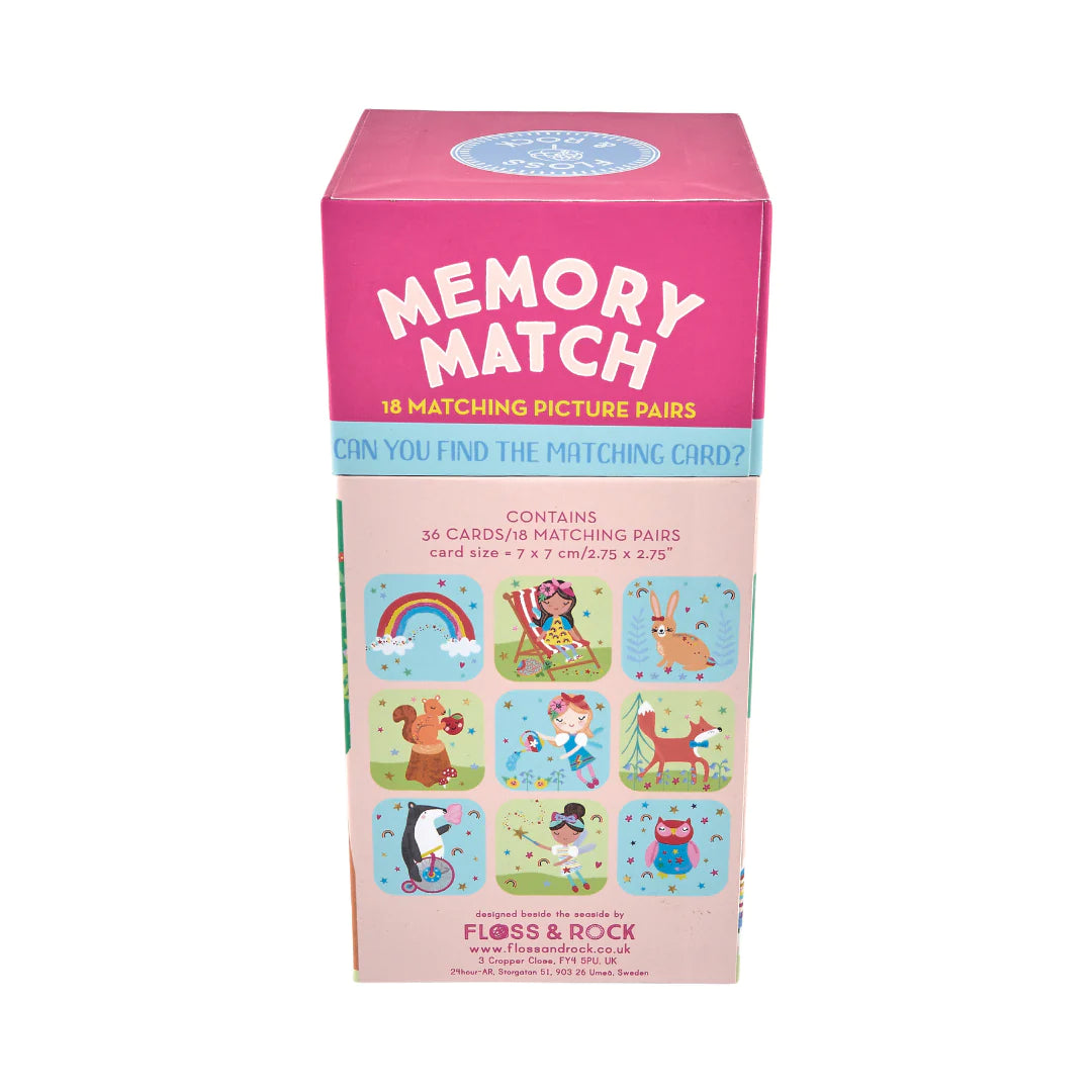 Floss & Rock Fairy Rainbow Memory Match Games