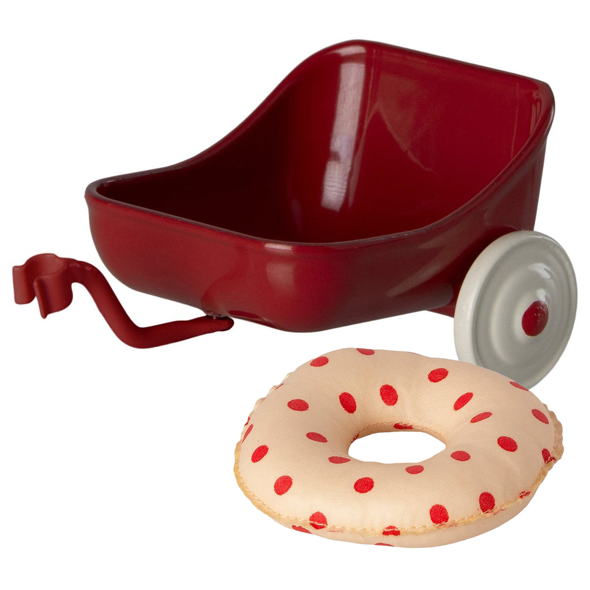 Maileg Tricycle Mouse Hanger & Free Rubber Ring