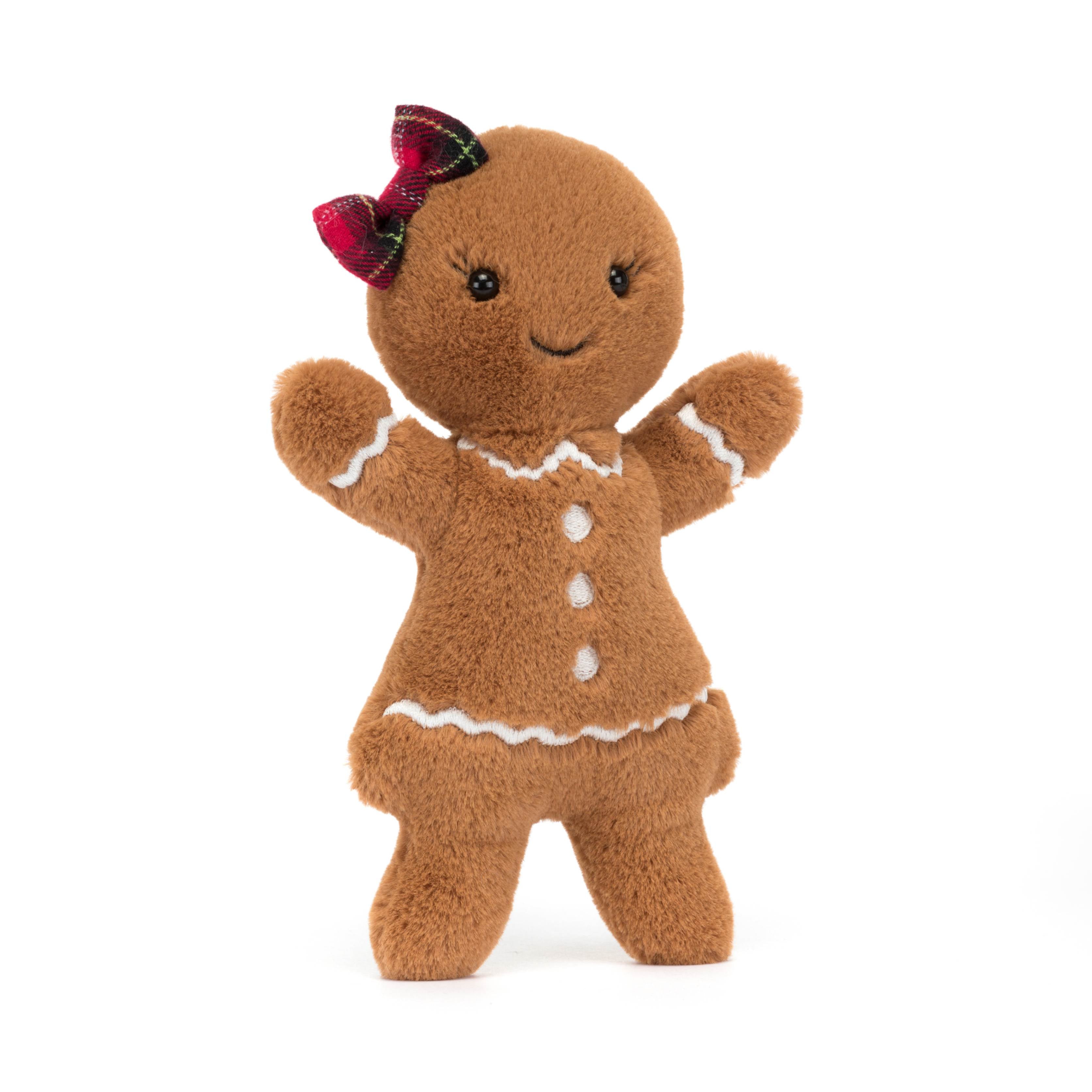 jellycat amuseable gingerbread ruby soft toy