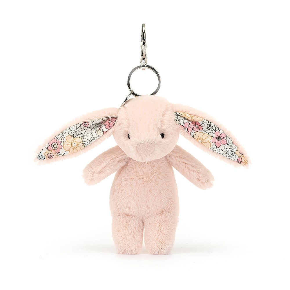 Jellycat Blossom Blush Bunny Bag Charm