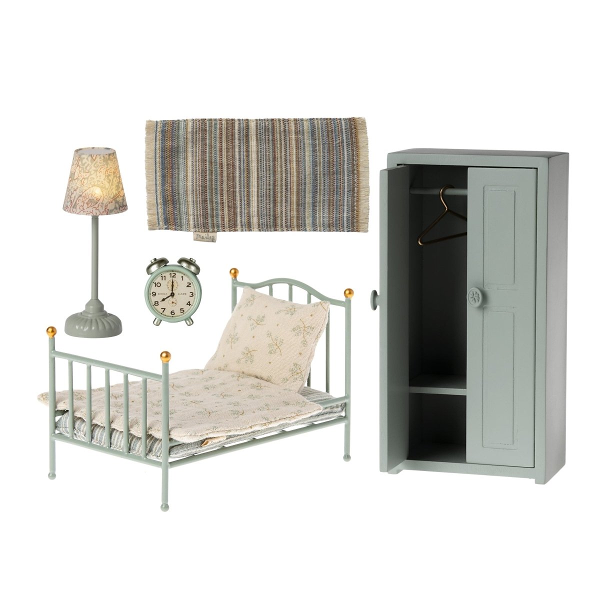 Maileg Mouse Bedroom Bundle - Mint - I Want That Present