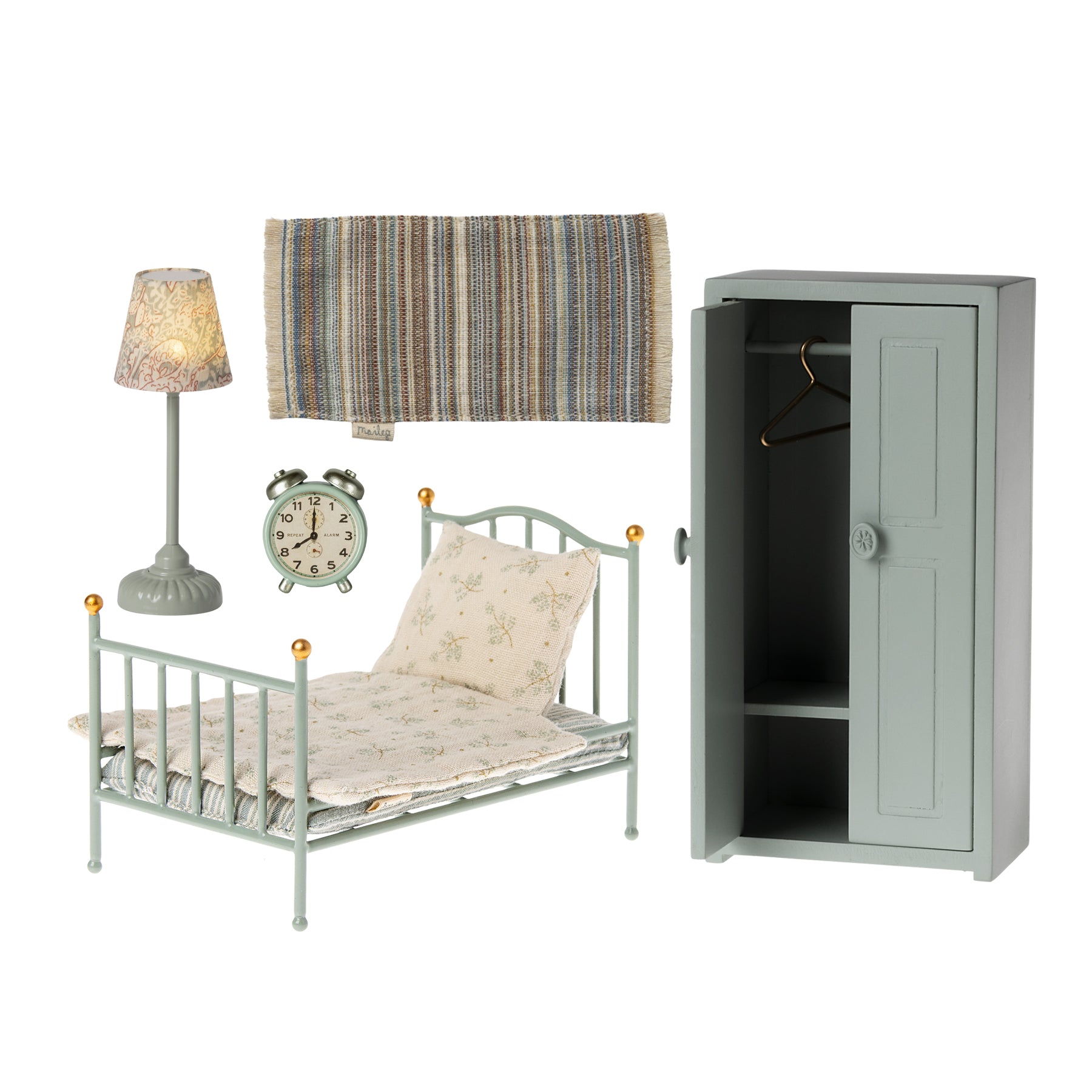 Maileg Mouse Bedroom Bundle - Mint - PREORDER - late October