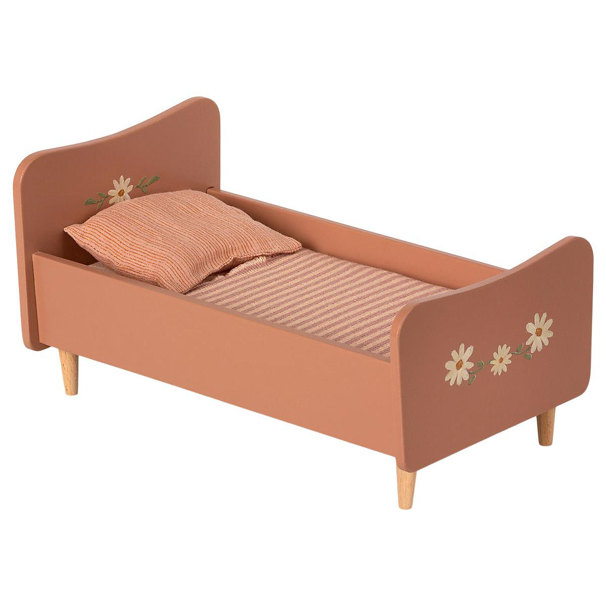 Maileg Wooden Bed - Rose