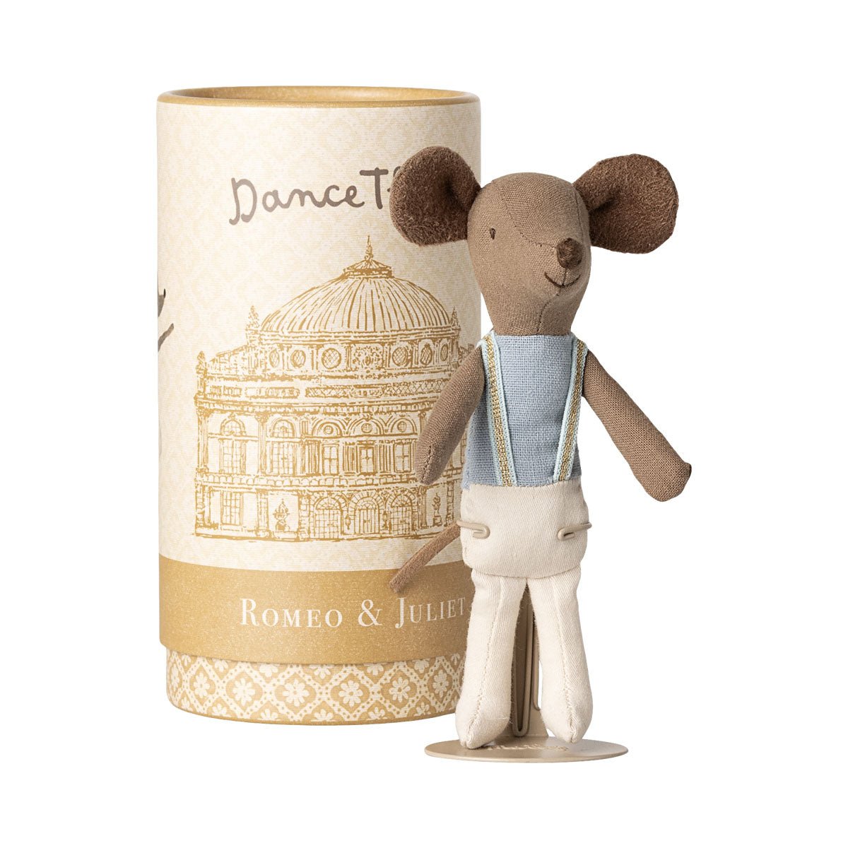 Maileg Ballet Dancer Mouse, Big Brother - I Want That Present