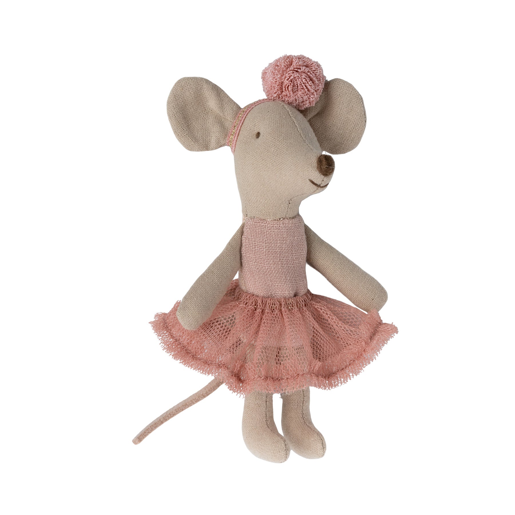 Maileg Ballerina Mouse - Little Sister - Rose