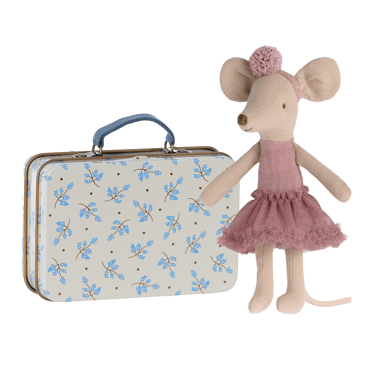Maileg Big Sister Heather Ballerina & Suitcase - I Want That Present