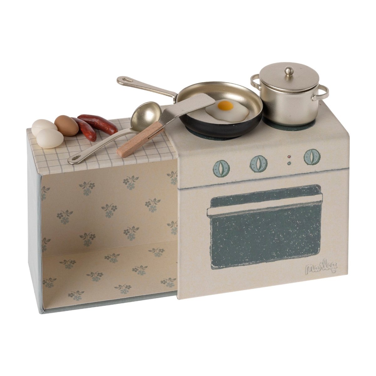 Maileg Cooking Set, Mouse - I Want That Present
