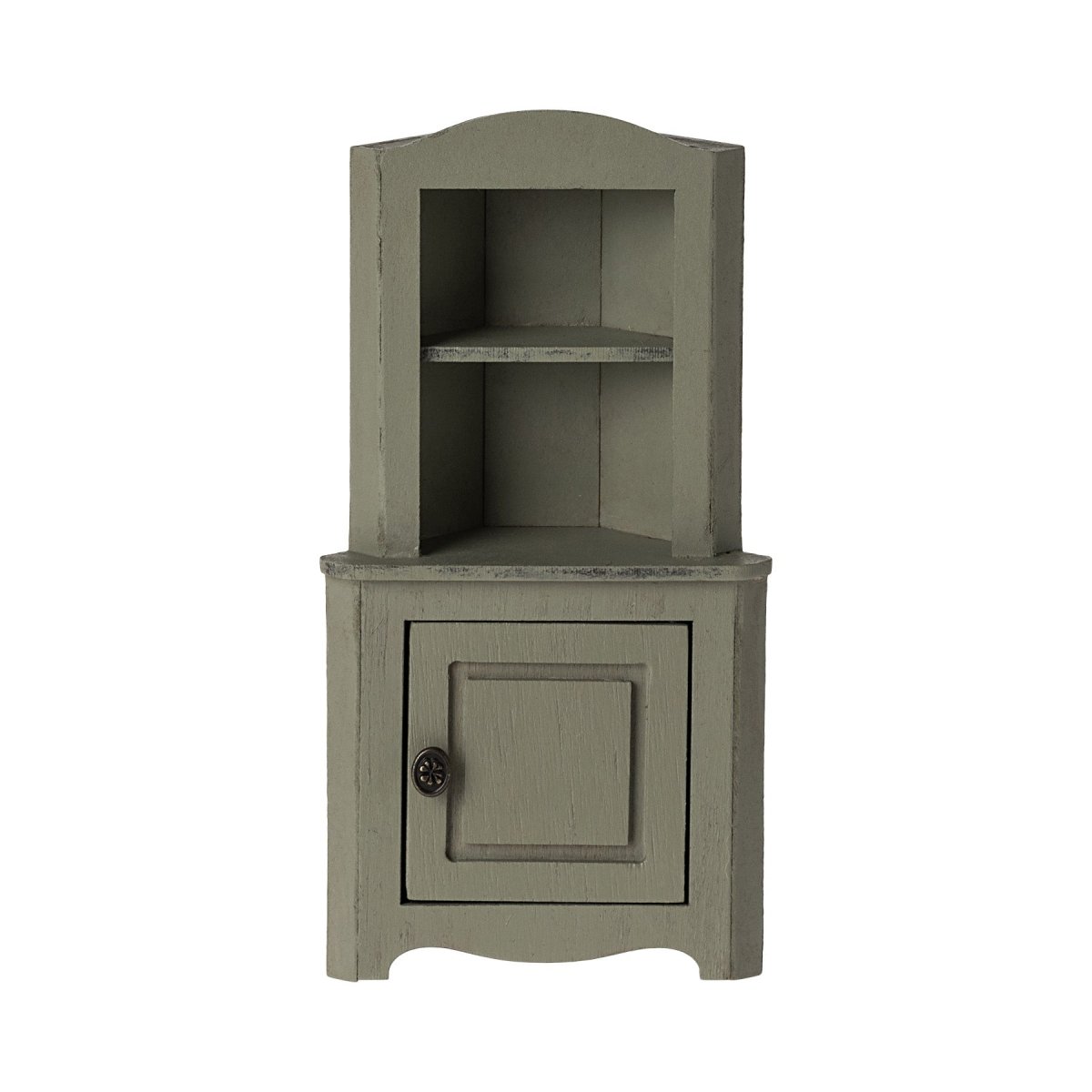 Maileg Corner Cabinet, Mouse - Light Green - I Want That Present