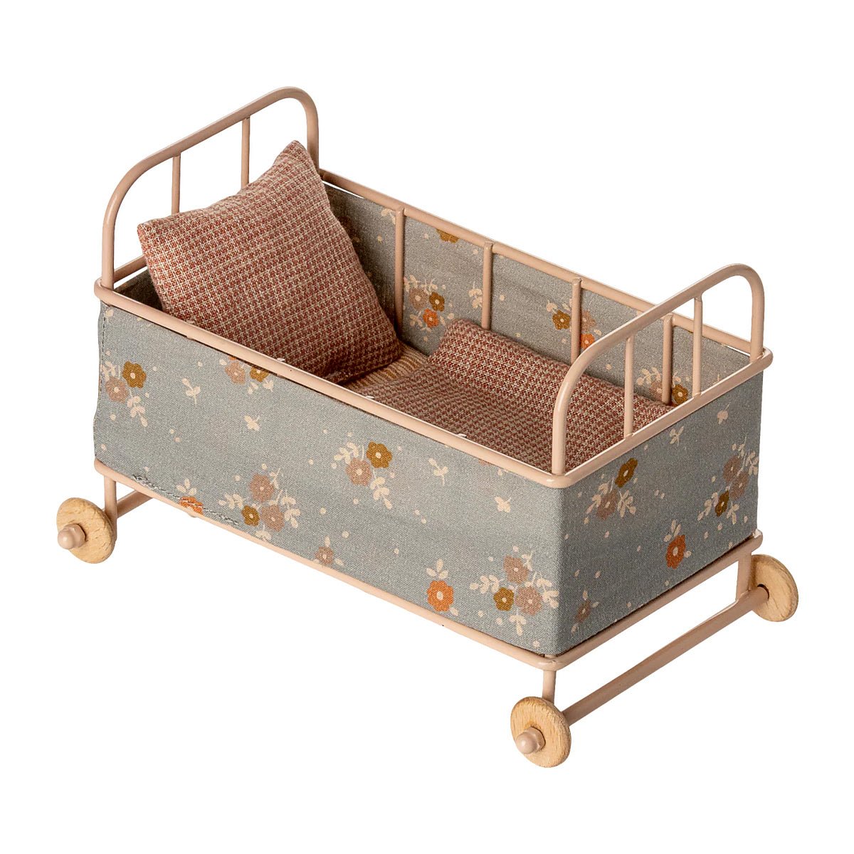 Maileg Cot Bed, Micro - Powder - I Want That Present