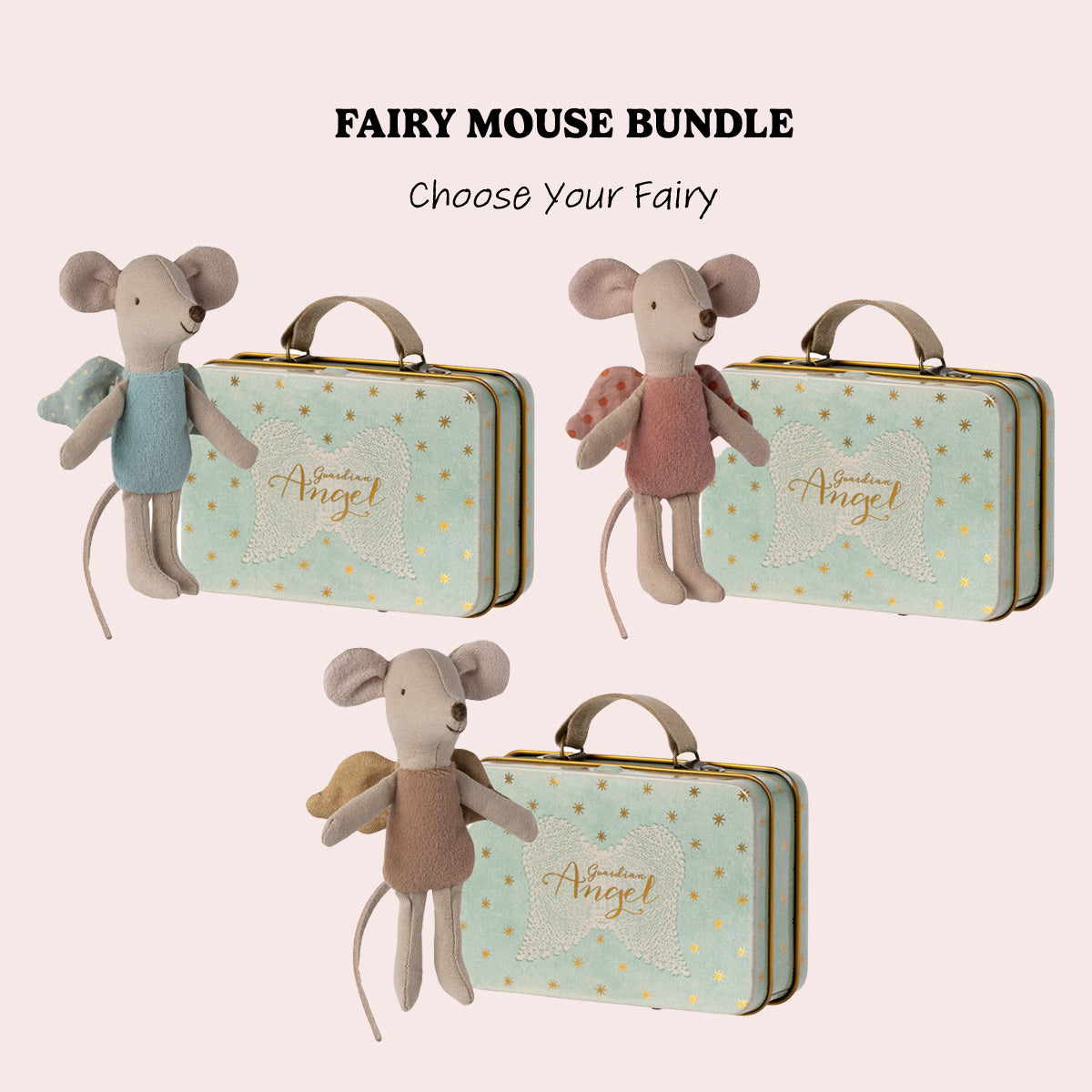 Maileg Little Sister Fairy & Suitcase