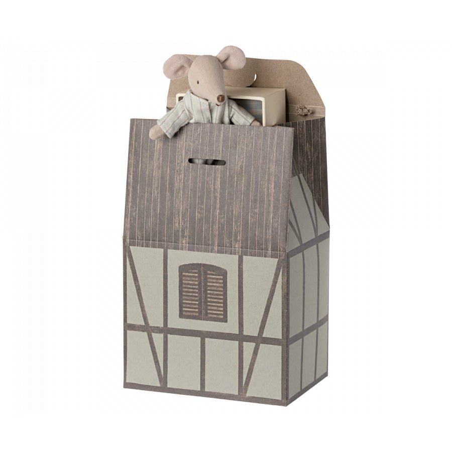Maileg Farmhouse Gift Bag, Mint - I Want That Present