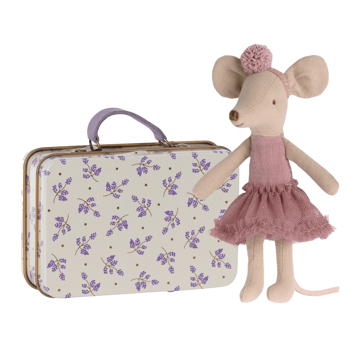 Maileg Big Sister Heather Ballerina & Suitcase - I Want That Present