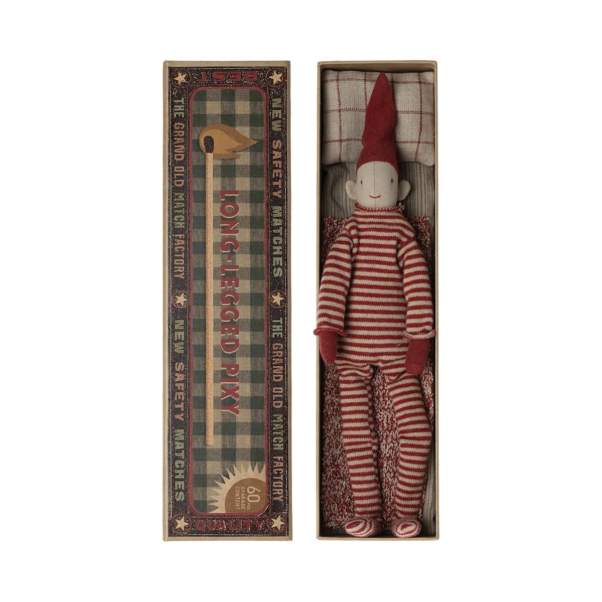 Maileg Long Legged Pixy in a Box - Small - I Want That Present