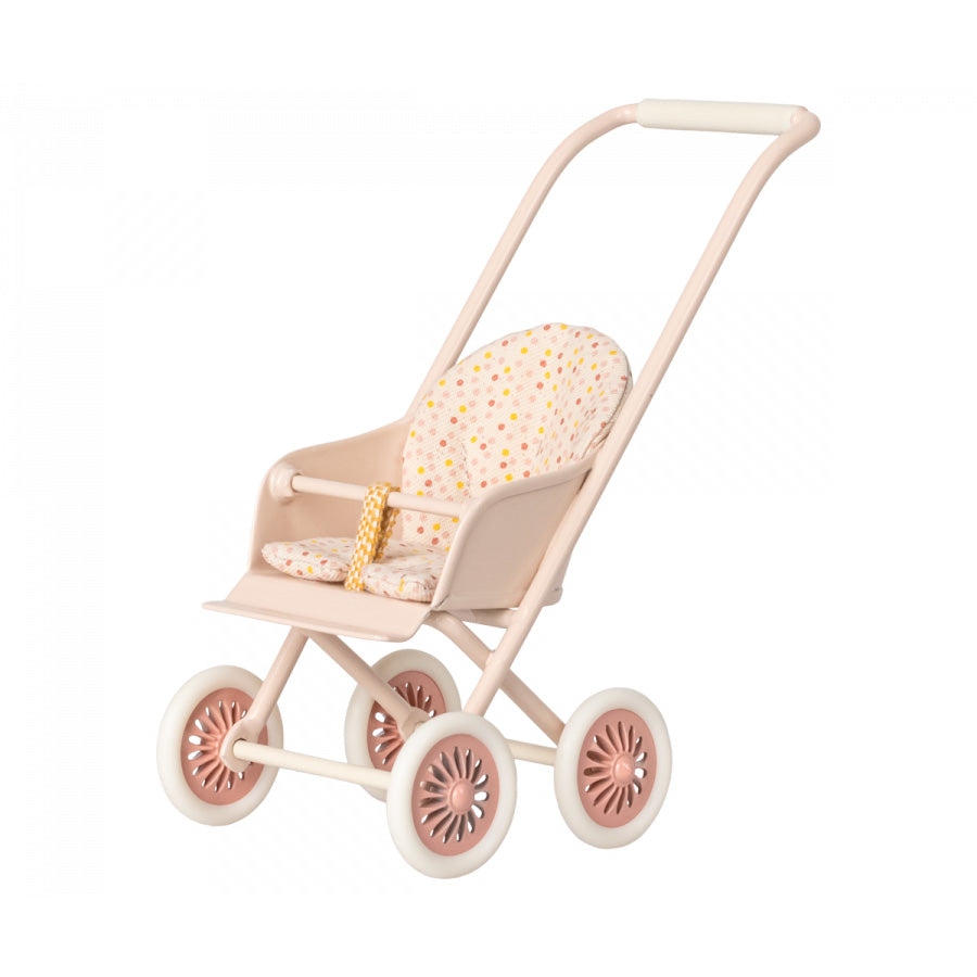 Maileg Micro Stroller / Pushchair - Powder