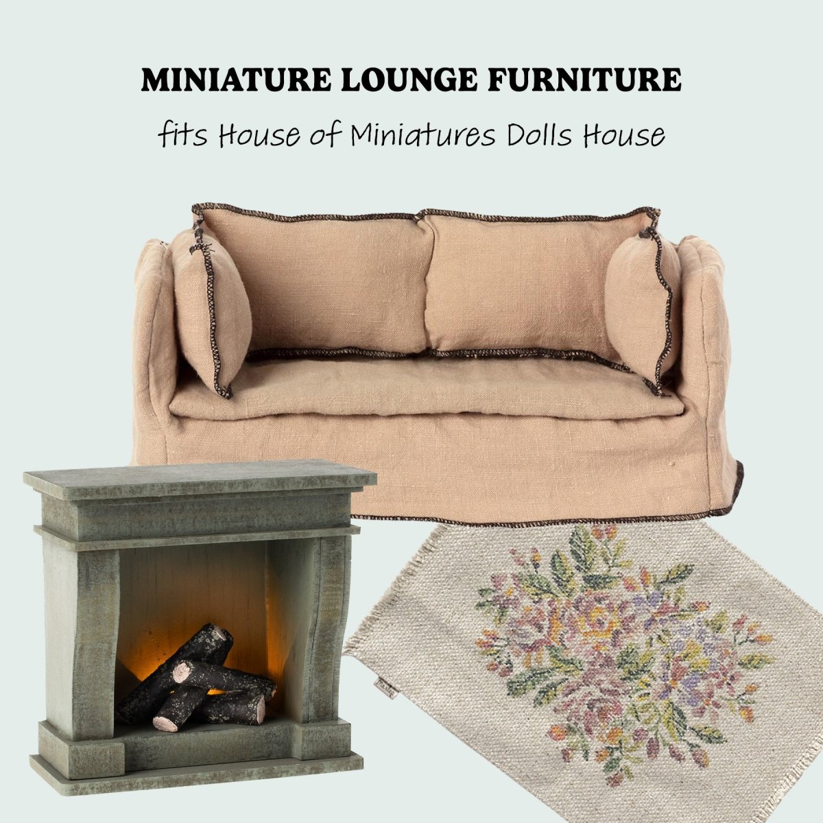 Maileg Miniature Lounge Bundle - I Want That Present