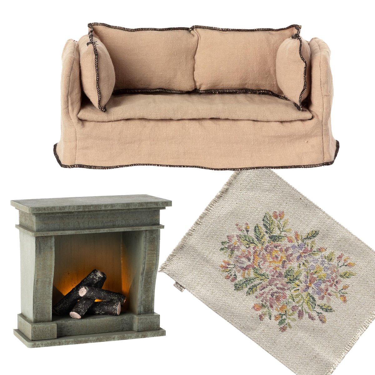 Maileg Miniature Lounge Bundle - I Want That Present