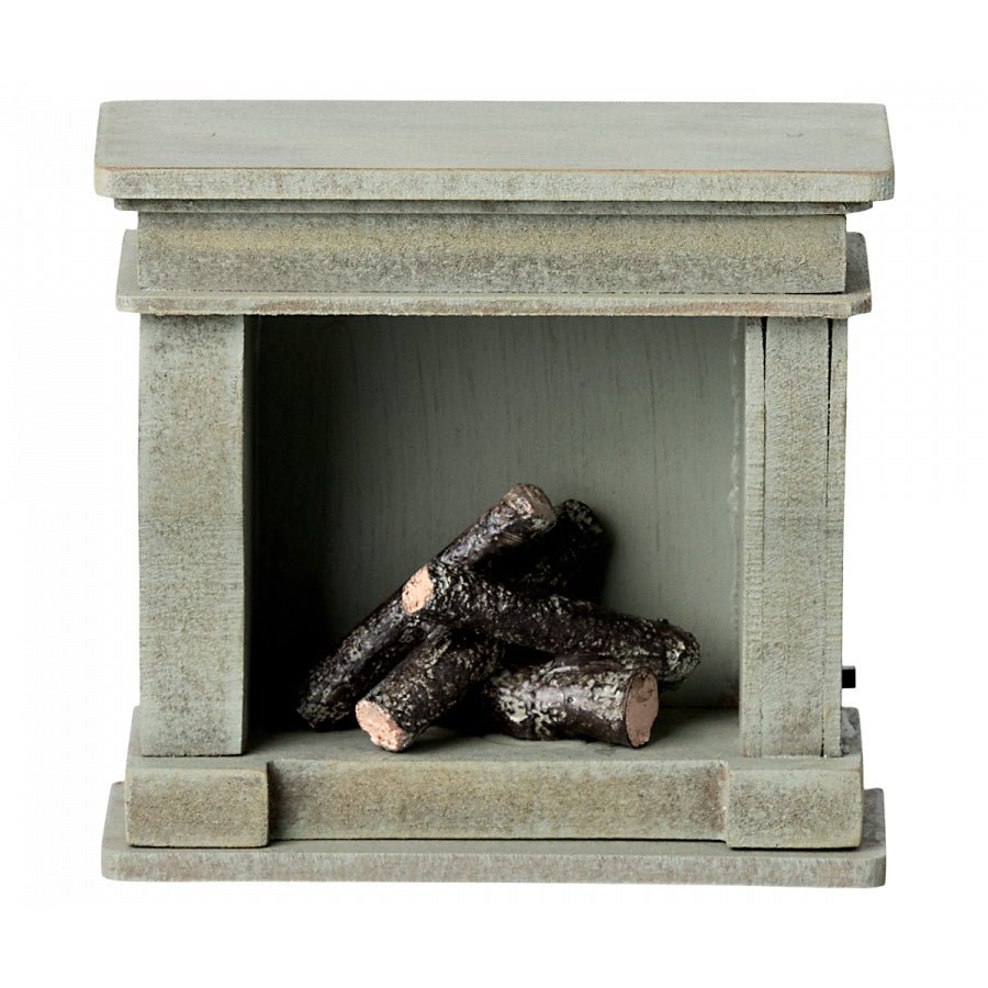 Maileg Miniature Fireplace - Large - I Want That Present