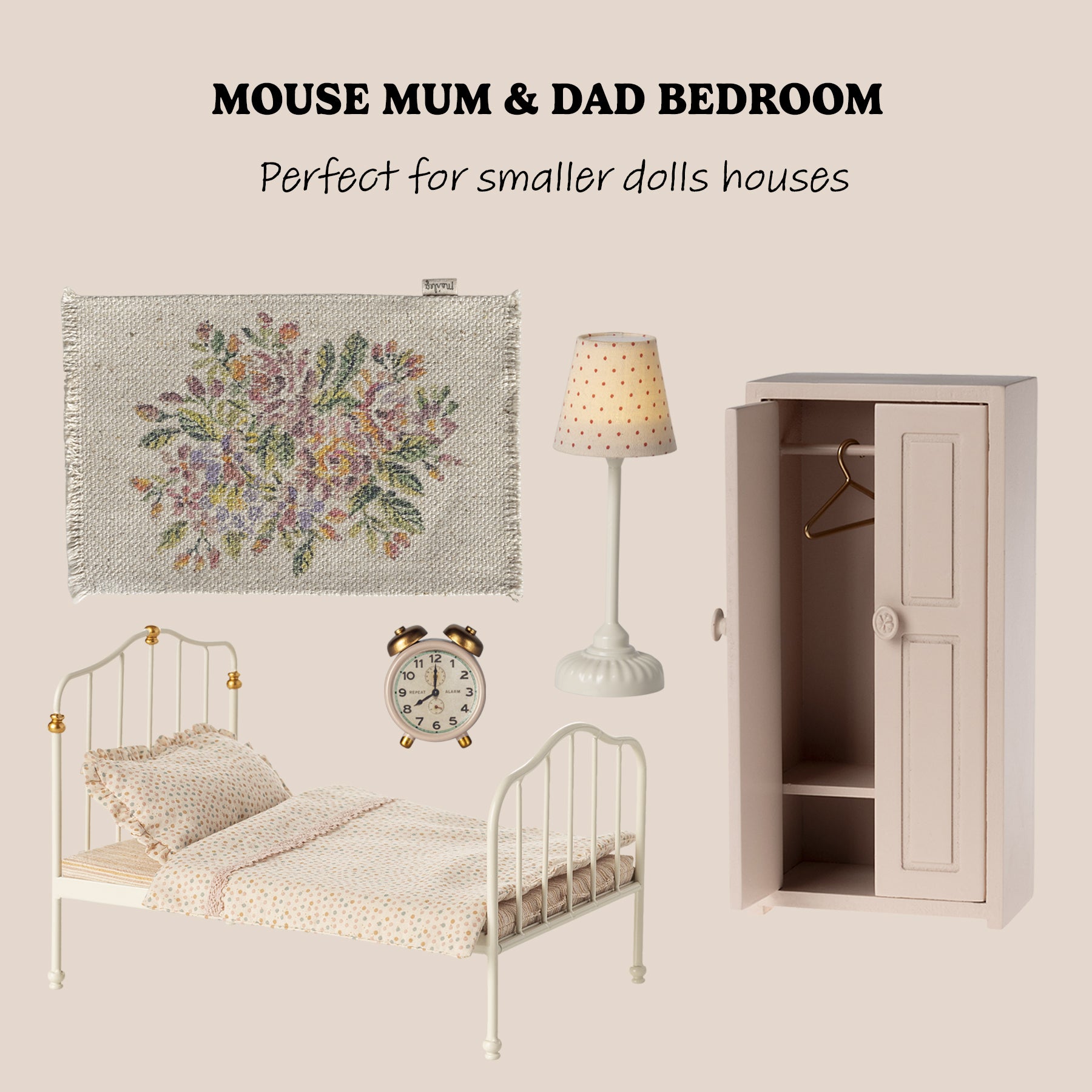 Maileg Mouse Bedroom Bundle - PREORDER - due October