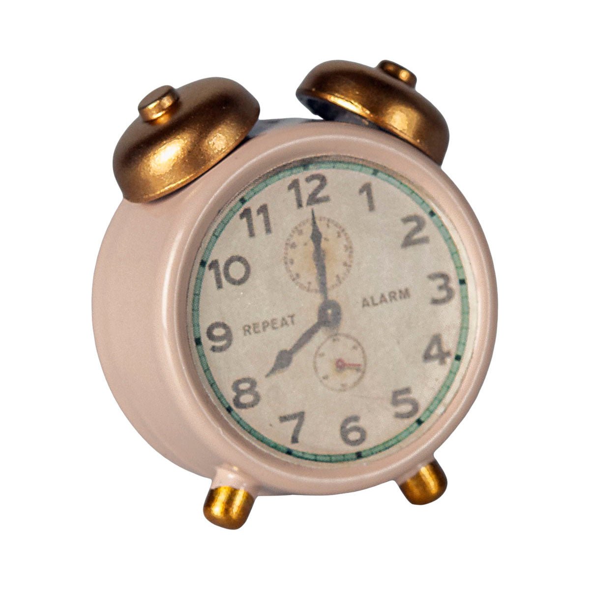 Maileg Alarm clock, Mouse - Powder, Mint or Yellow - I Want That Present