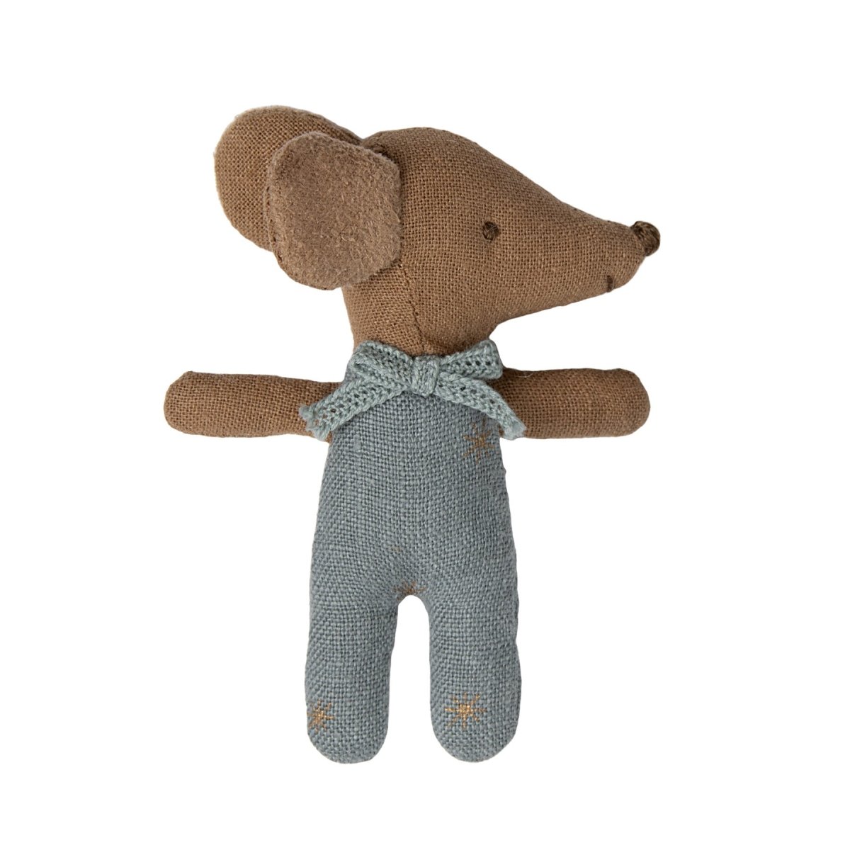 Maileg Sleepy - Wakey Baby Mouse in Matchbox - Blue - I Want That Present
