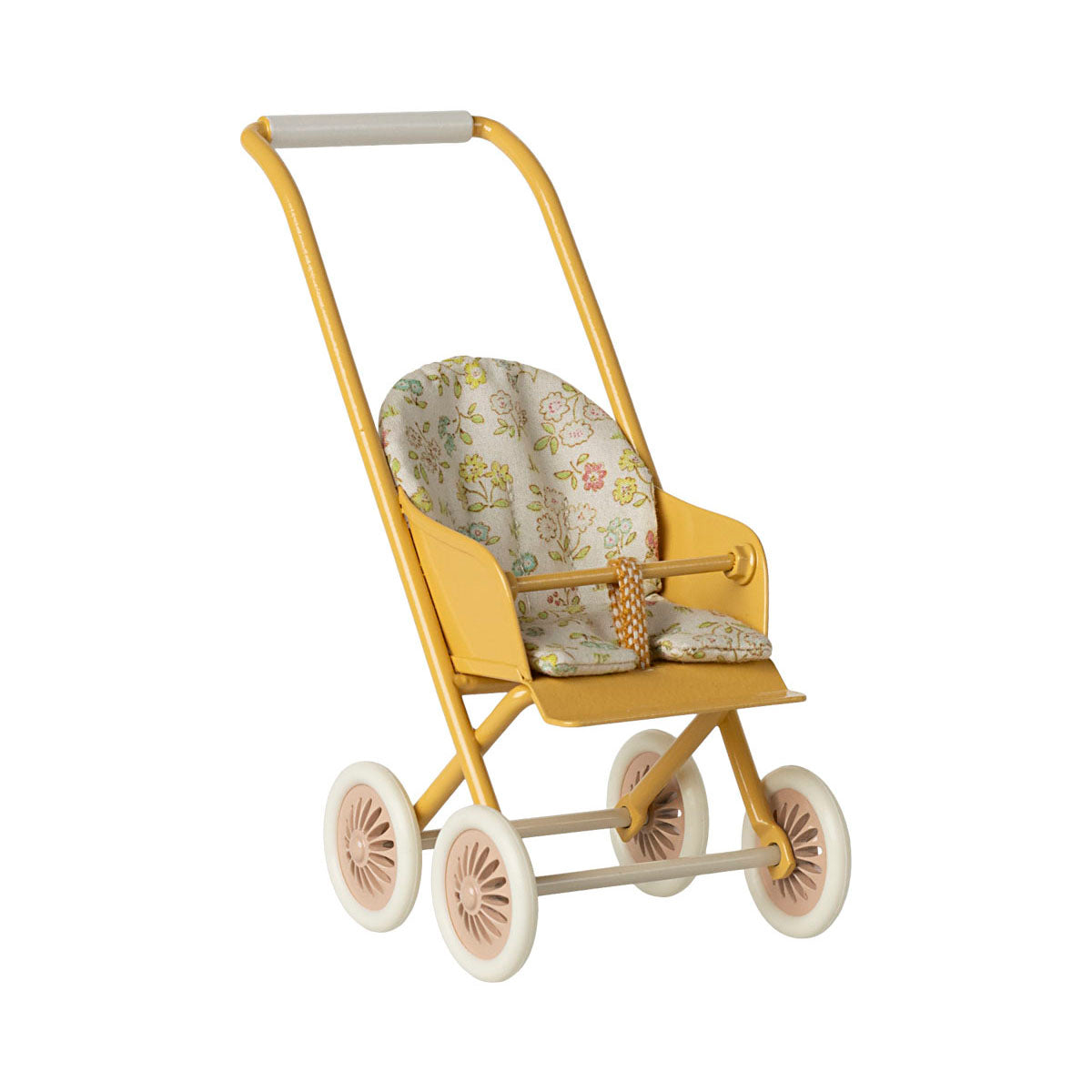 maileg mouse yellow stroller