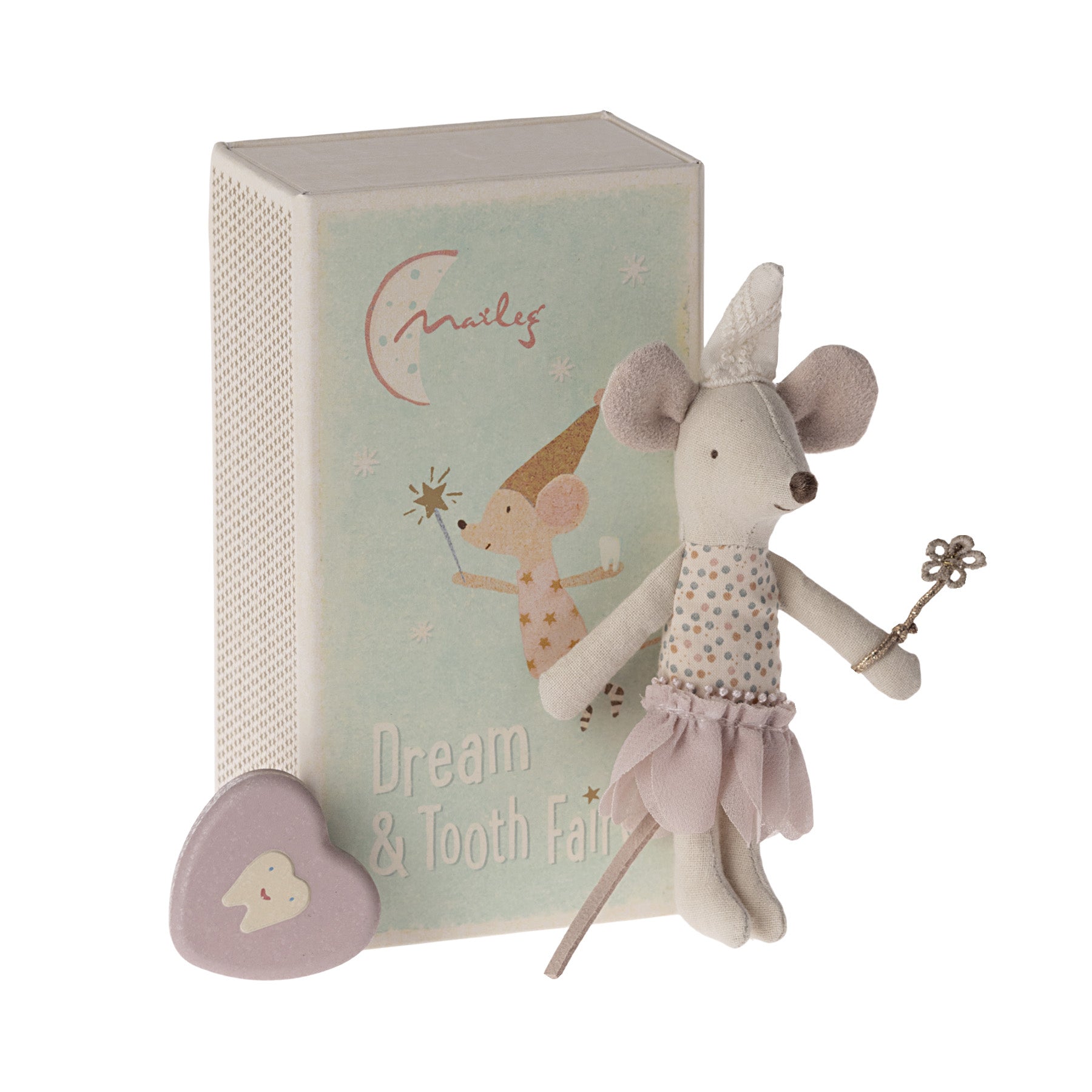 Maileg, Moon, L'aventure de la lune & Little Sister Fairy Mouse