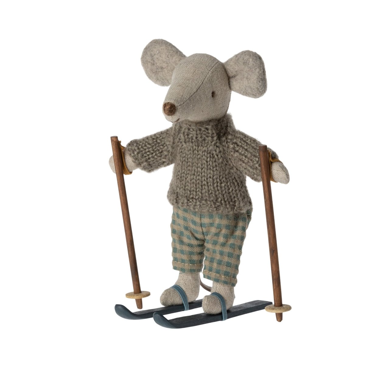 Maileg Winter Ski Mouse, Big Brother - I Want That Present