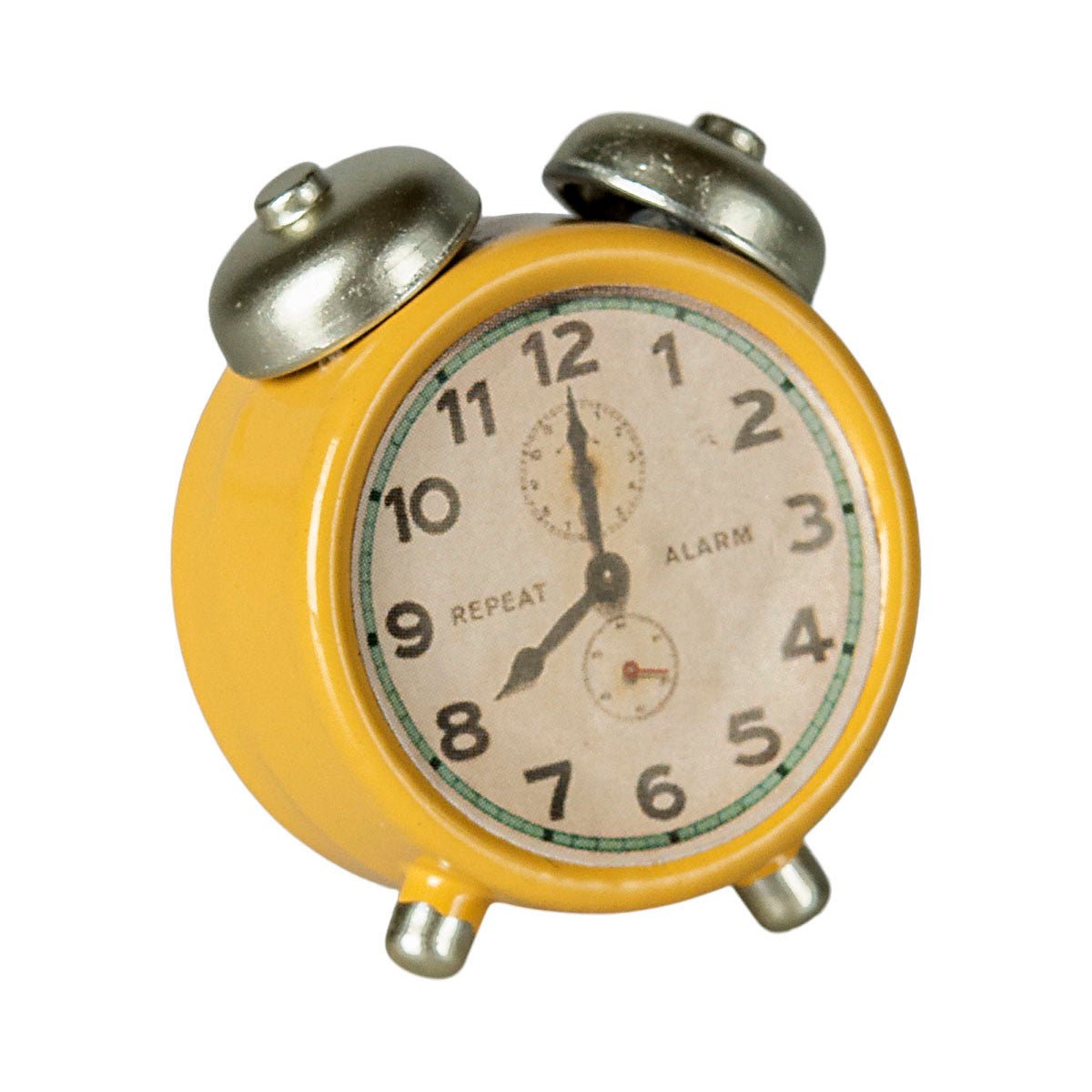 Maileg Alarm clock, Mouse - Powder, Mint or Yellow - I Want That Present