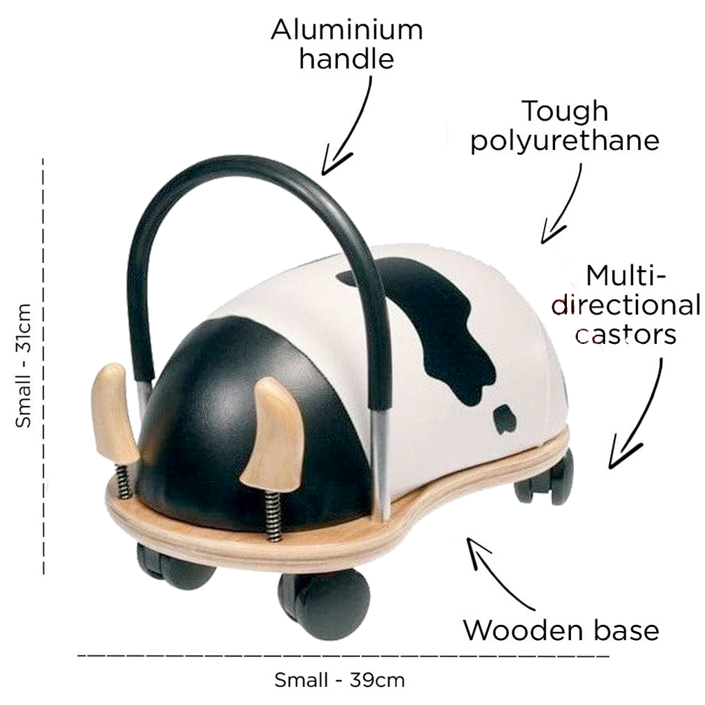 Wheelybug Cow Ride-on
