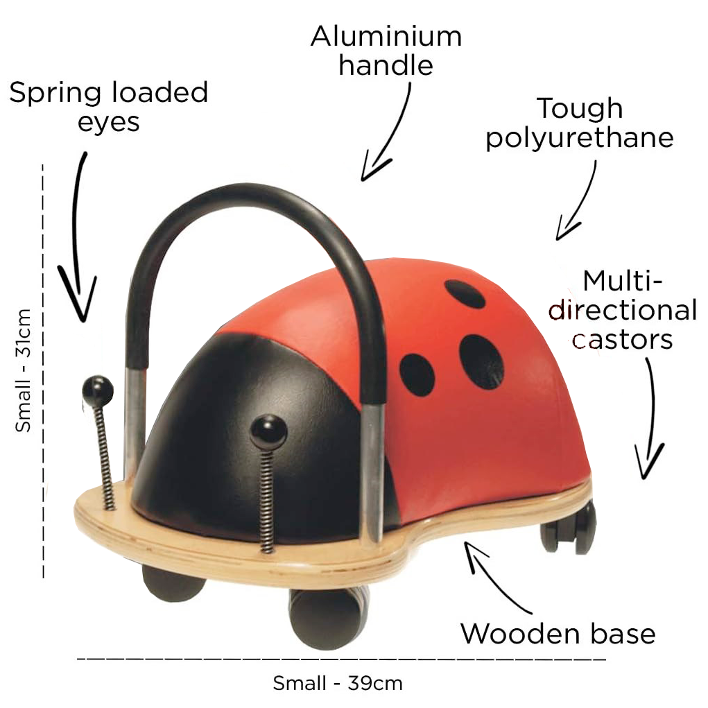 Wheelybug Ladybird Ride-on