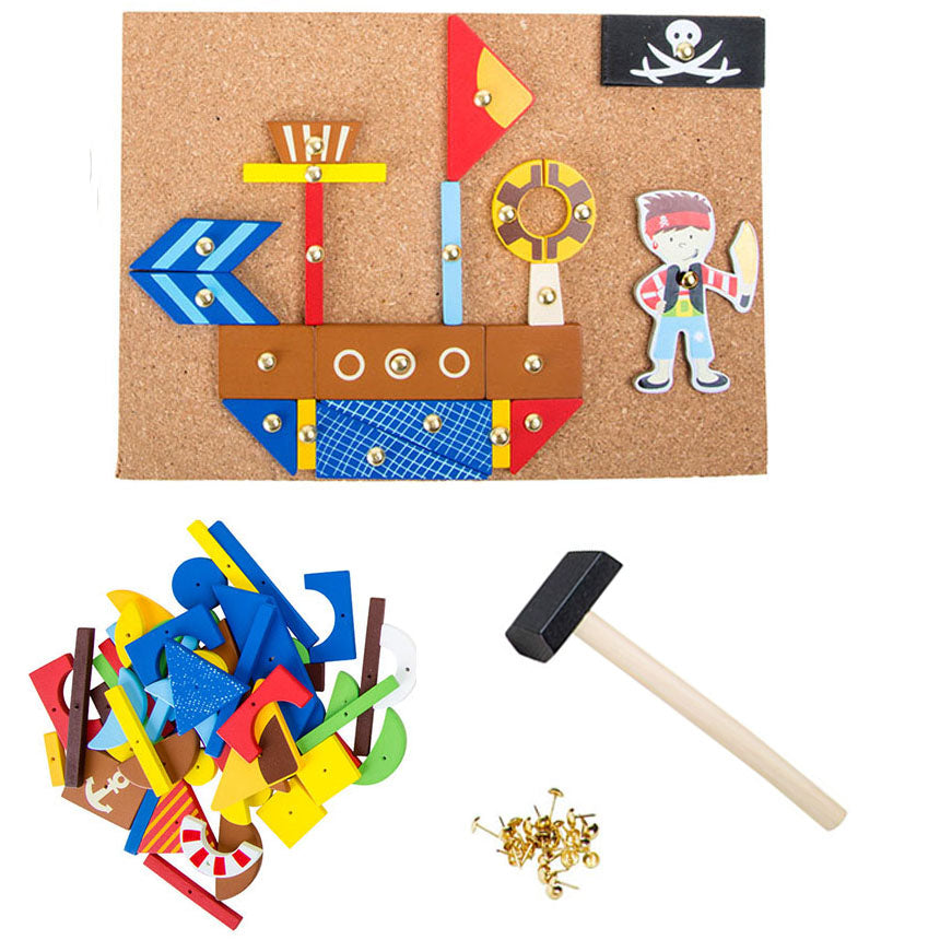 Small Foot Pirate Hammer Game