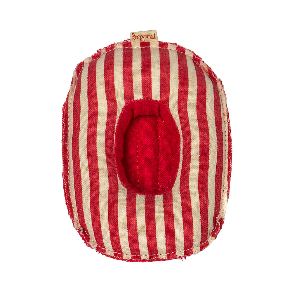 Maileg Rubber Boat for  Small Mice - Red Stripe