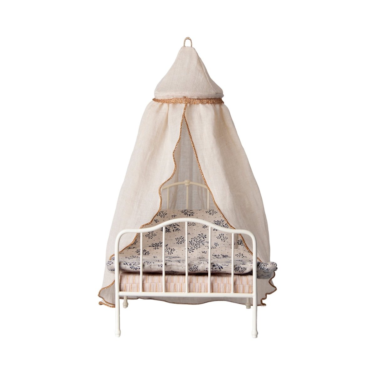Maileg Miniature Bed Canopy - Cream - I Want That Present