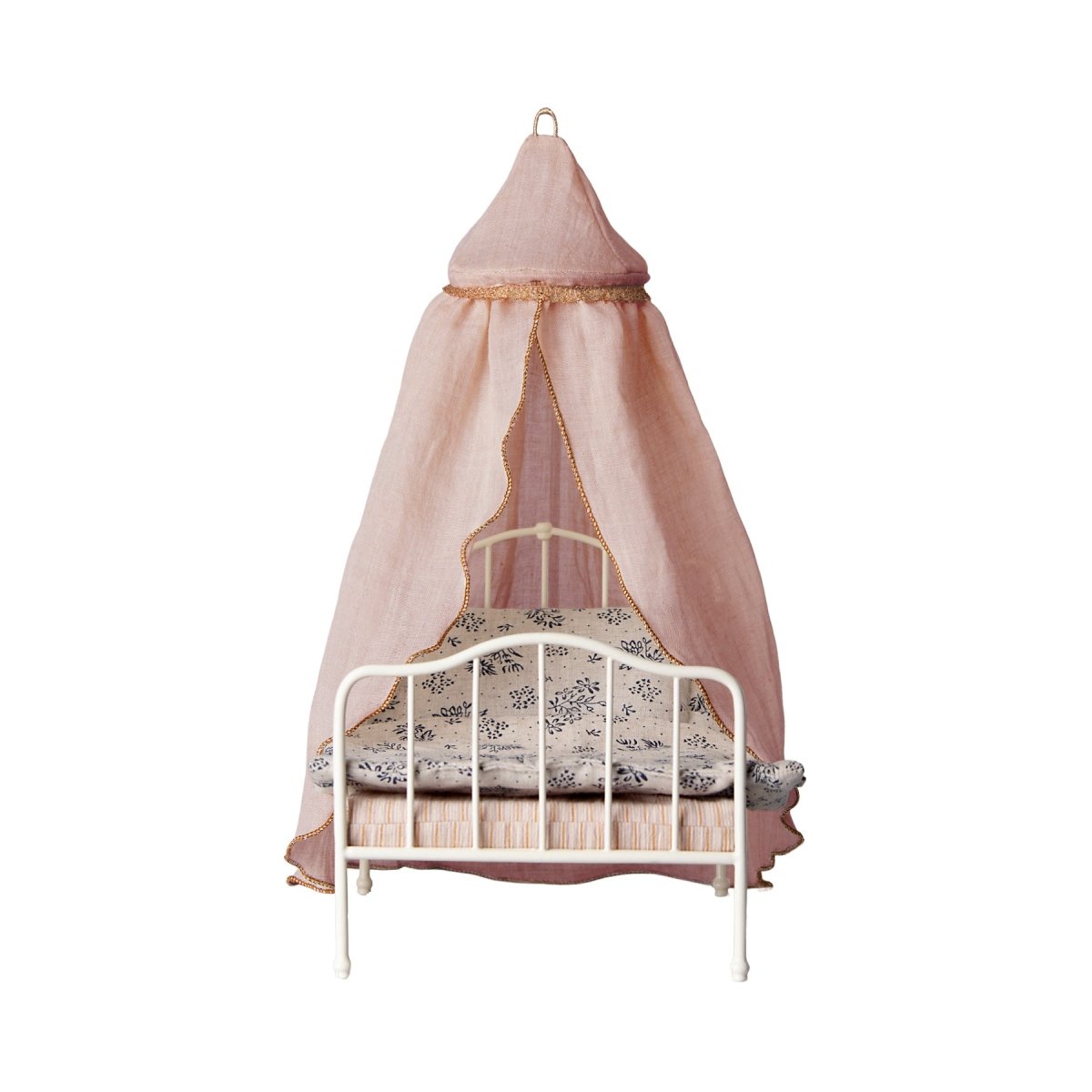 Maileg Miniature Bed Canopy - Rose - I Want That Present