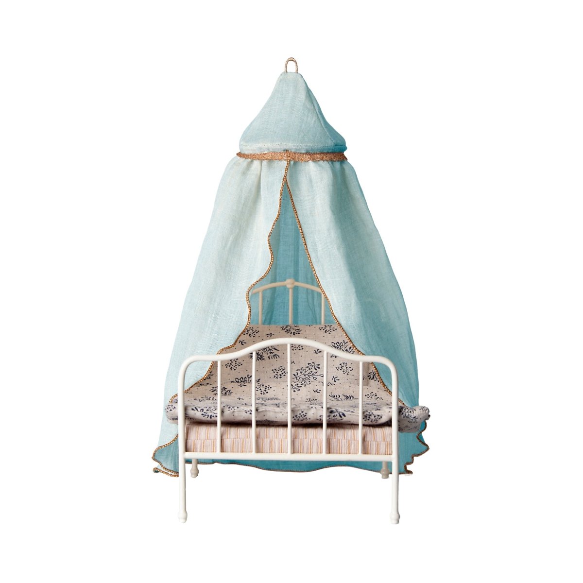 Maileg Miniature Bed Canopy - Mint - I Want That Present