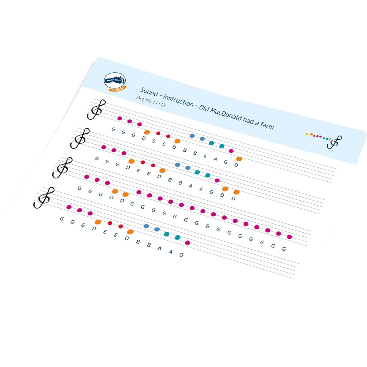 Multi - coloured Xylophone by Small Foot - I Want That Present