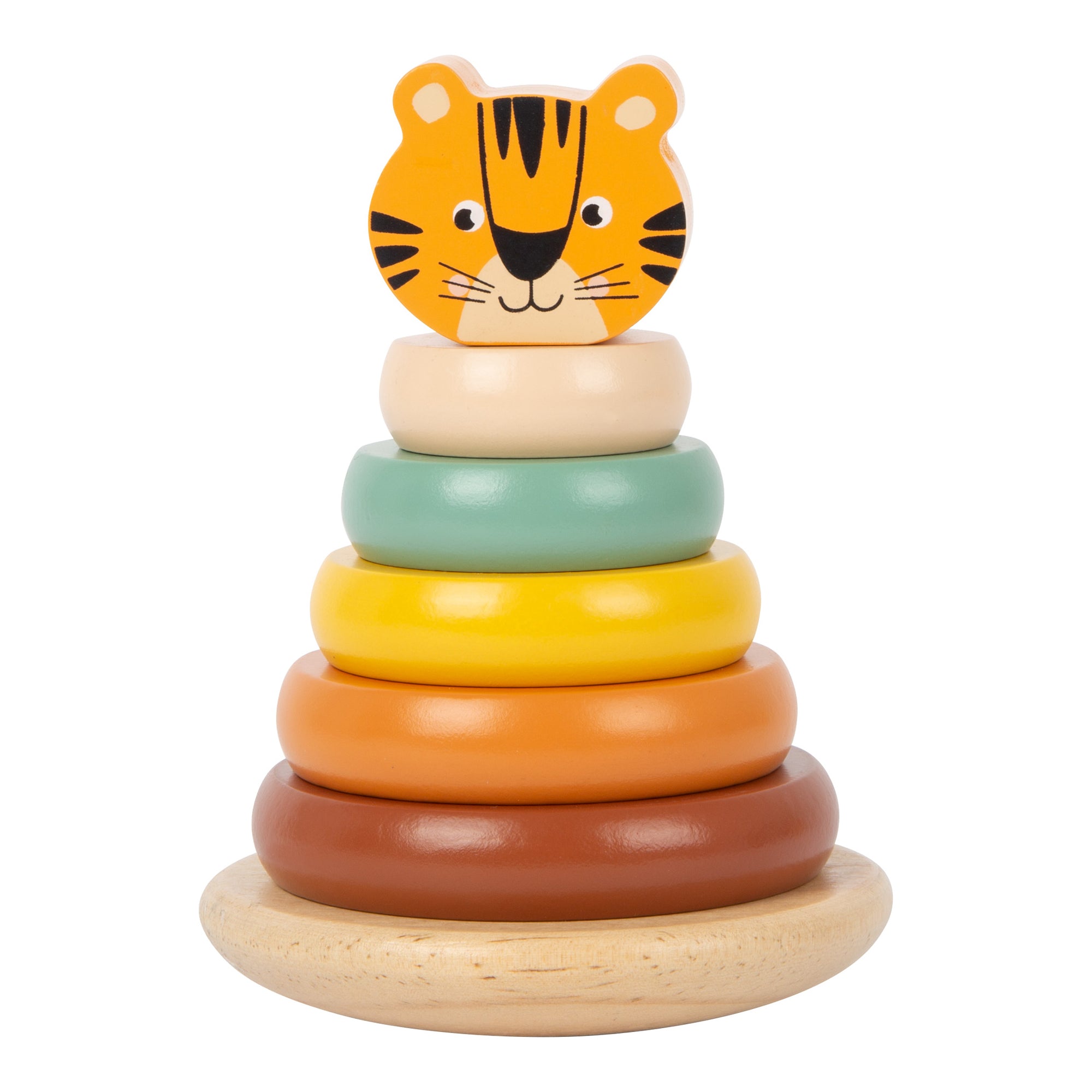 Small Foot Tiger Stacking Toy