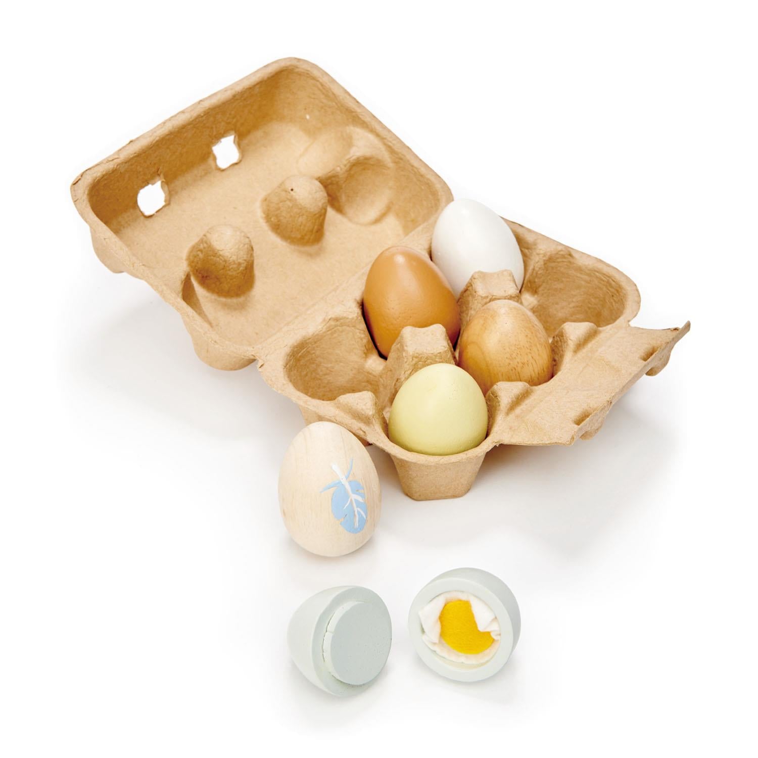 Tender Leaf Toys Wooden Eggs