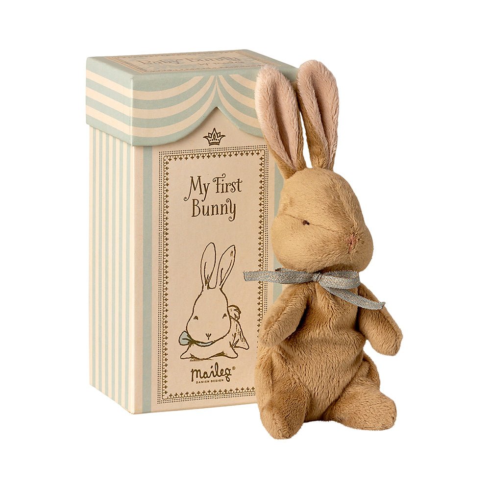 Maileg My First Bunny - Light Blue - PREORDER - due Sept - I Want That Present