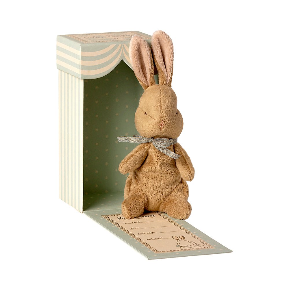 Maileg My First Bunny - Light Blue - PREORDER - due Sept - I Want That Present