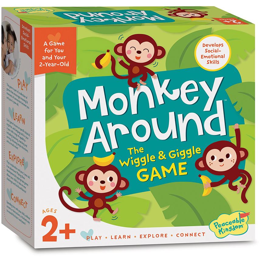 Peaceable Kingdom Monkey Around Board Game