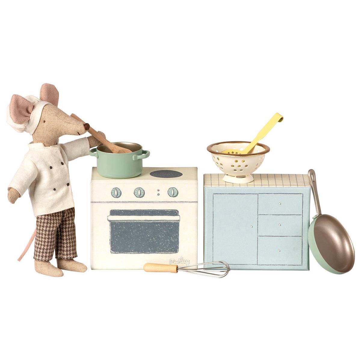 Maileg Cooking set for Mice