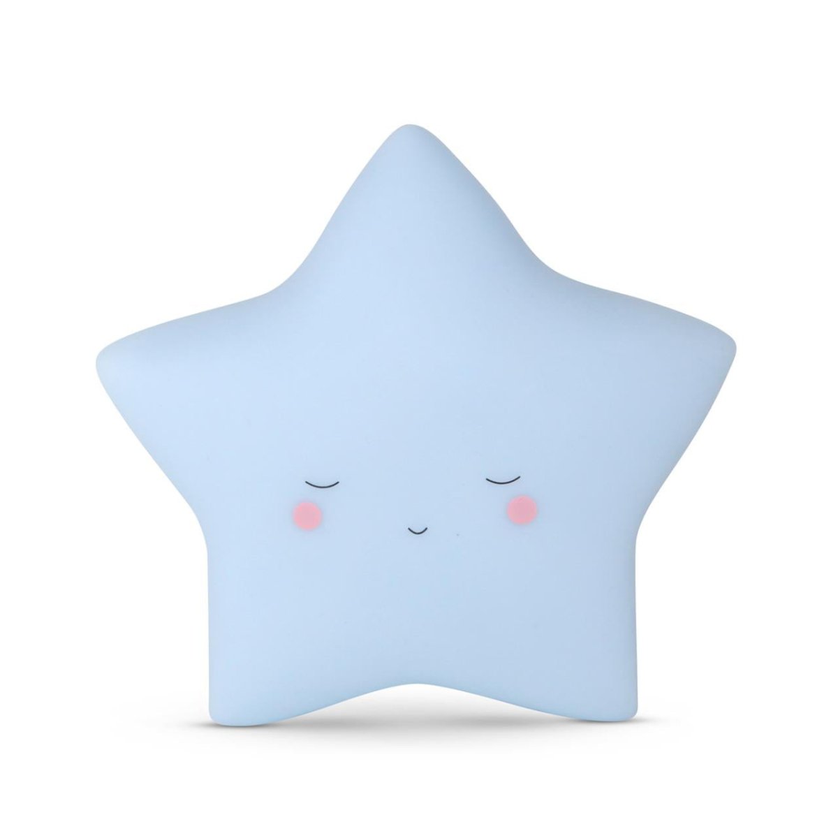 Teeny Tiny Baby Blue Star Little Night Light - I Want That Present
