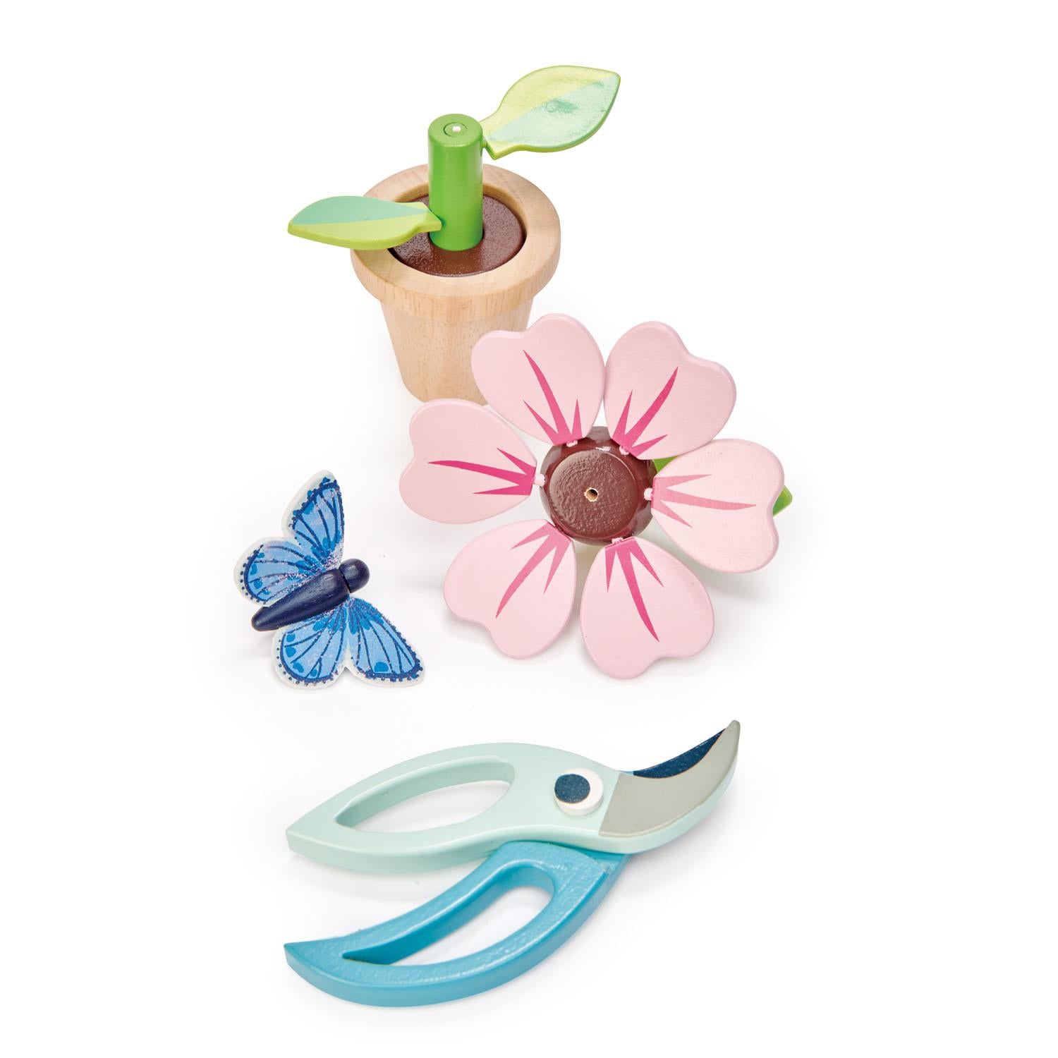 Tender Leaf Toys Blossom Flower Pot Set