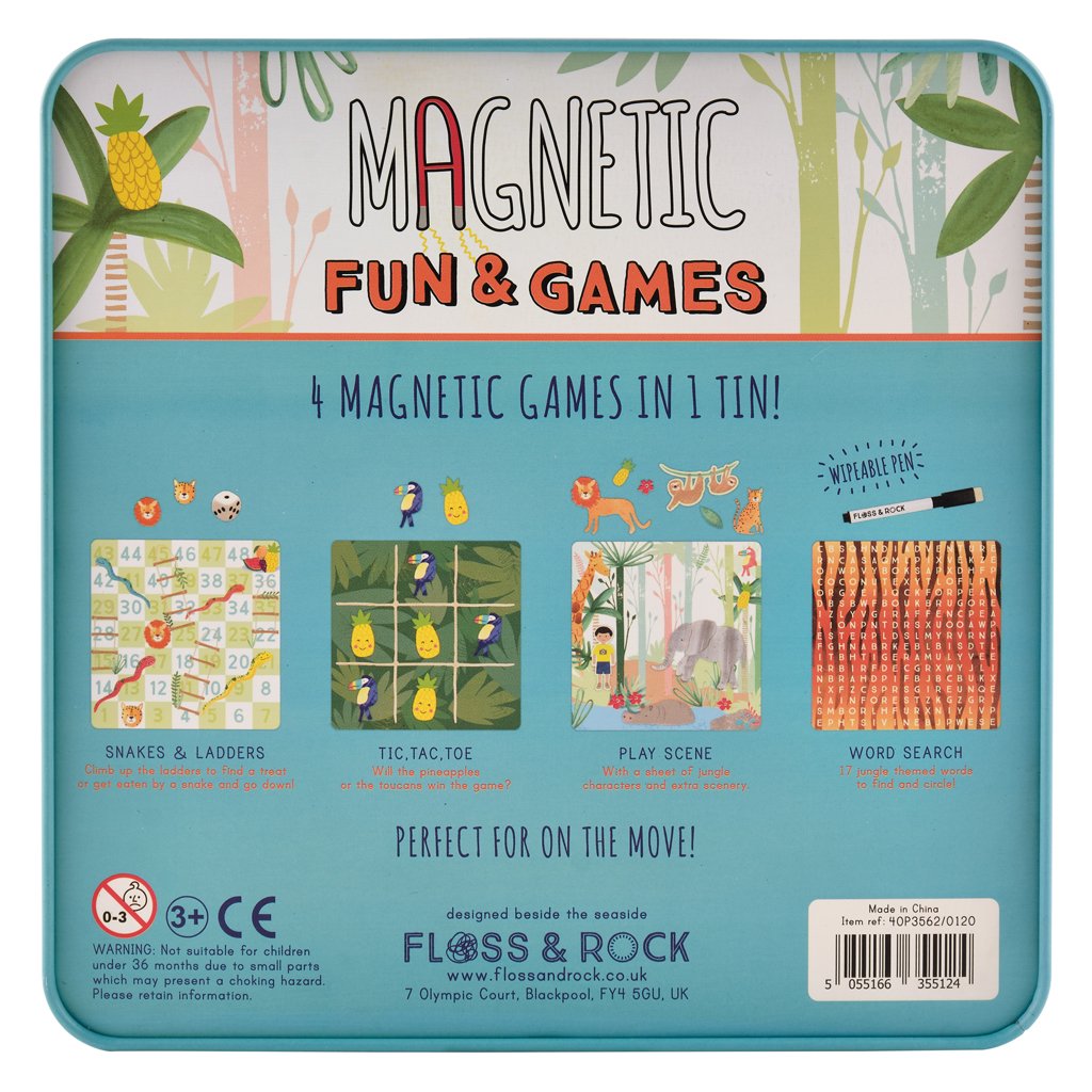 Floss & Rock Jungle Magnetic Fun & Games
