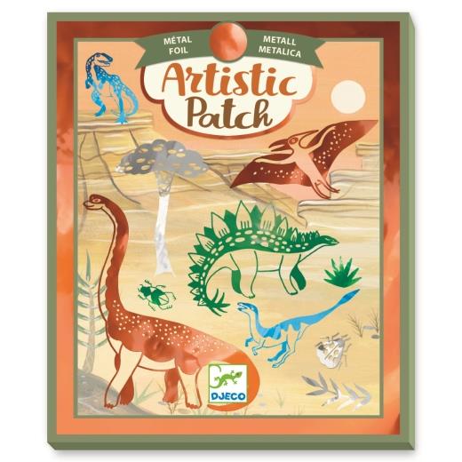Djeco Artistic Patch Foil Kit - Dinosaurs
